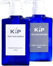 女性向け】KIPスカルプヘアシャンプー&コンディショナー|AGA・薄毛